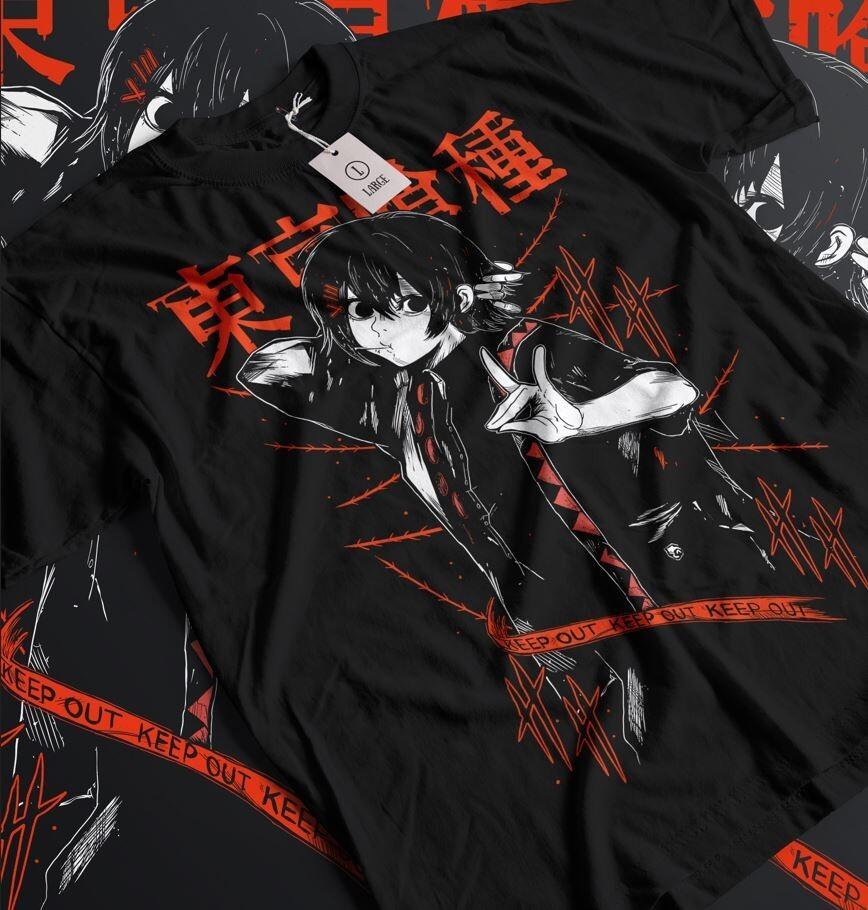 Juzo Suzuya T-Shirt Tokyo Ghoul Waifu Touka Kirishima Horror Anime Gift Shirt