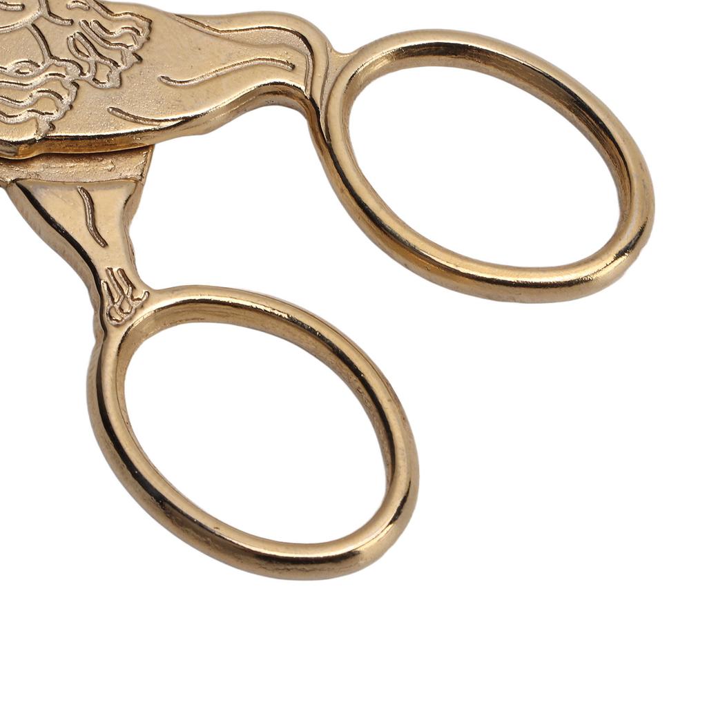 Vintage Scissors Tiger Style Stainless Steel Durable Portable Widely Used Accurate Cutting Craft Scissors for DIY