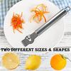Stainless Steel Lemon Zester Peeler Citrus Grater Orange Opener Fruit Peeling Tool Kitchen Gadget