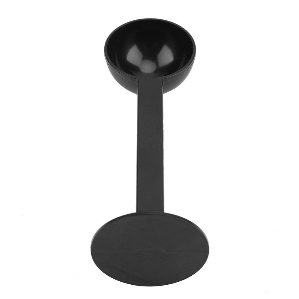 Integrated Tamper Coffee Bean Spoon Black Color Tamper Scoop Spoon For Coffee Grinding