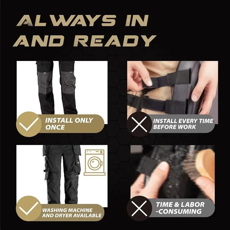 1pair Simple knee pad  for tactical pantsMade Inserts of EVA material   Crashproof type it is suitable for working trouser