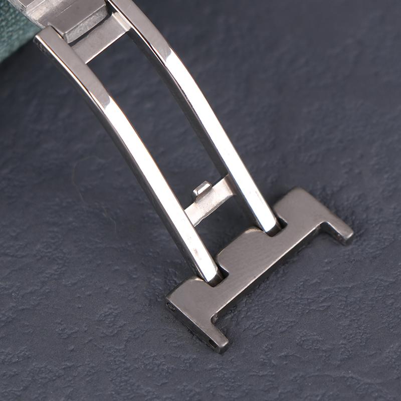 Cataramă de ceas cu fluture din oțel inoxidabil, 14 mm, 16 mm, 18 mm, 20 mm, 22 mm, catarame pliabile cu buton, pentru curea de ceas