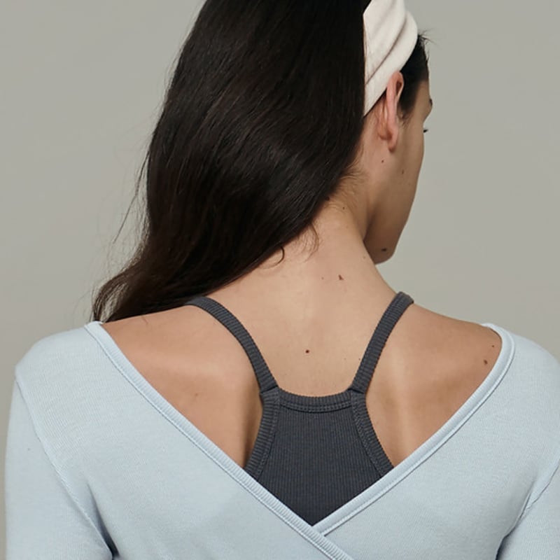 DEVIWEAR Women's Yoga Wear DEVI-A0003 - Cream Pilates Roller Bone Headband