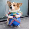 Deadly Doll Pet Costume: Halloween Dog Outfit with Knife Dagger for Puppies