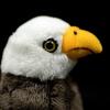 Simulation Animal Bald Eagle Plush Doll Standing Whitehead Eagle Bird Plush Toys