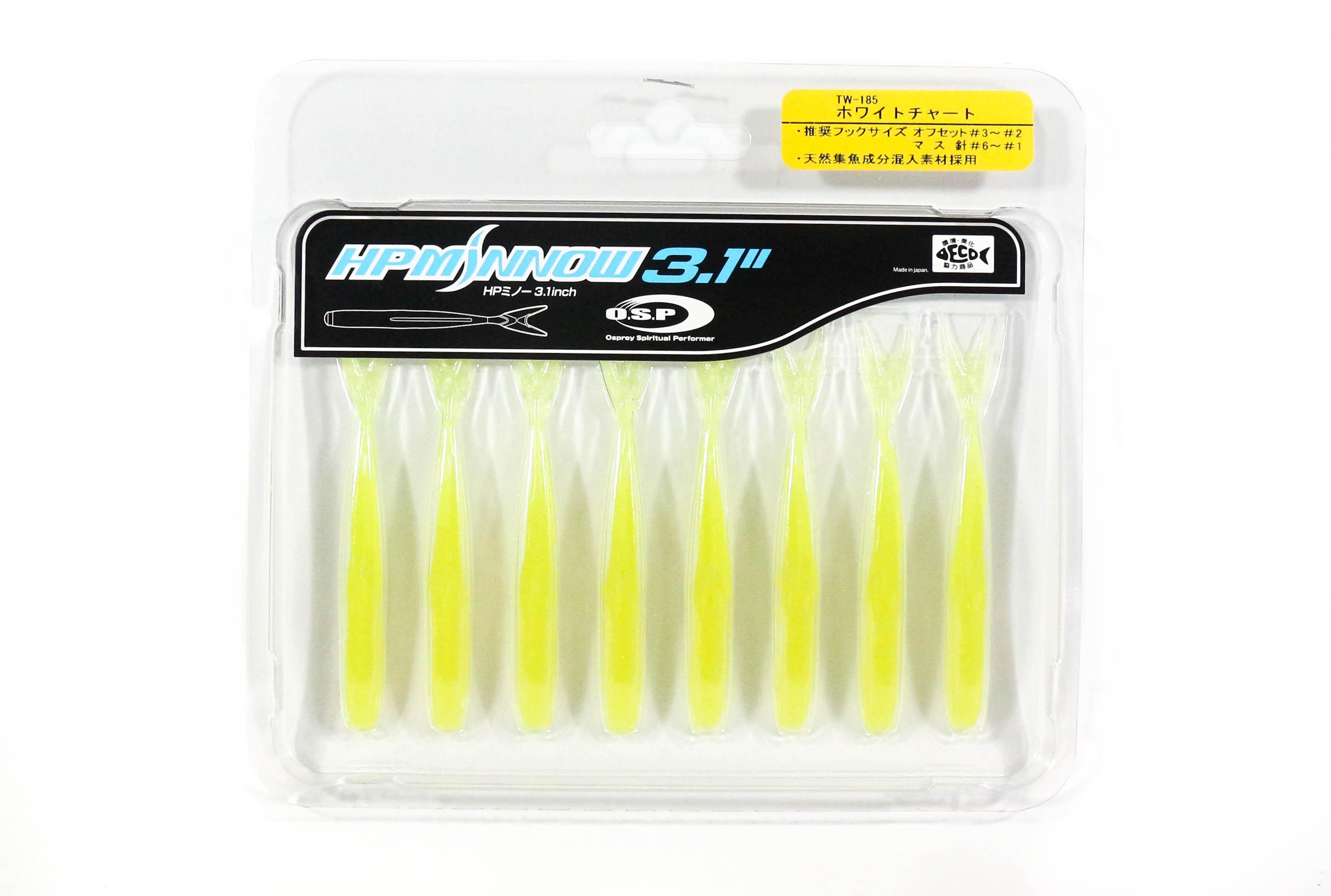 

OSP Soft Lure HP Minnow 3.1 Inches TW185 (8699)