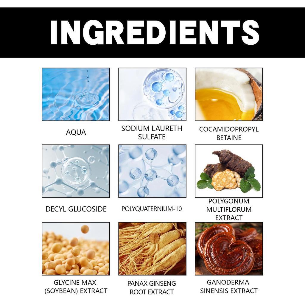 Szampon do włosów w kolorze srebrzysto-szarym 5 kolorów Pielęgnacja włosów Seria szamponów do pielęgnacji włosów delikatnie nawilża skórę głowy i ułatwia zmianę koloru