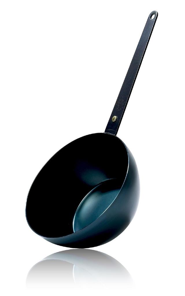 Iron frying deep frying Shintetsu no seasoning IH gas stove compatible pan, pan, 20cm, required, compatible,