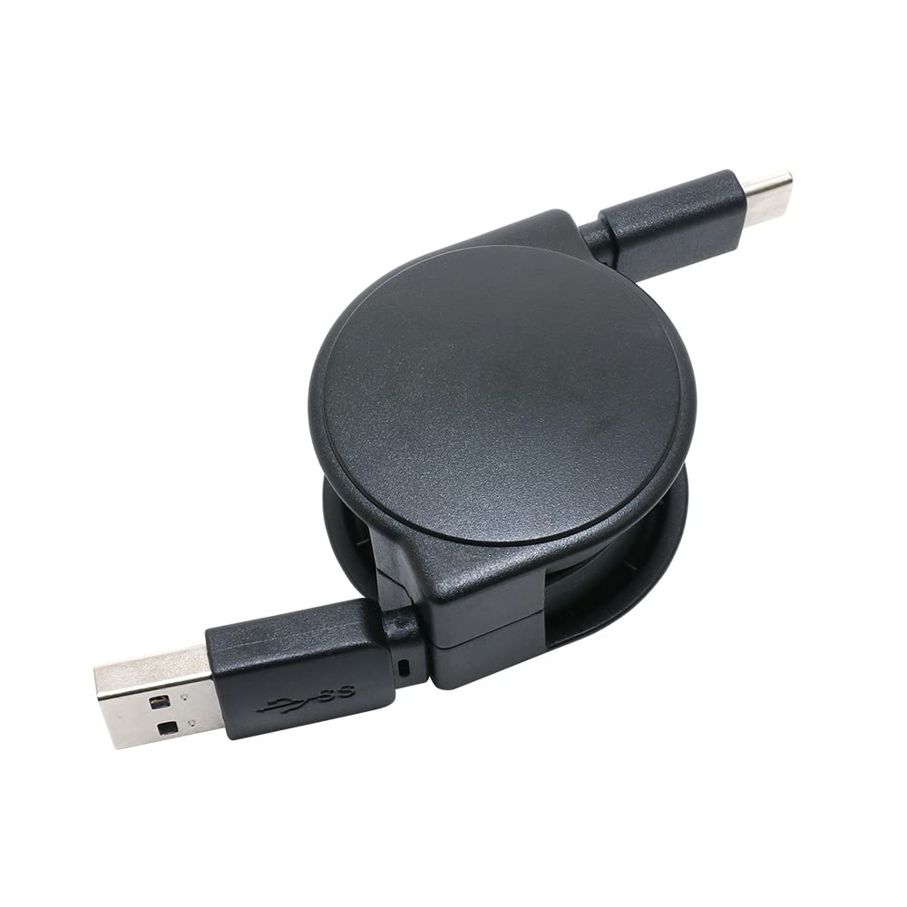 

MIYOSHI MCO USB Gen 2 Совместимый с A Кабелем 5В 3А Передача данных до для 3.2 Type-C Катушка, 0.8м, Зарядка, Сверхбыстрая 10 Гбит/с, HDD, SSD и т.д.,