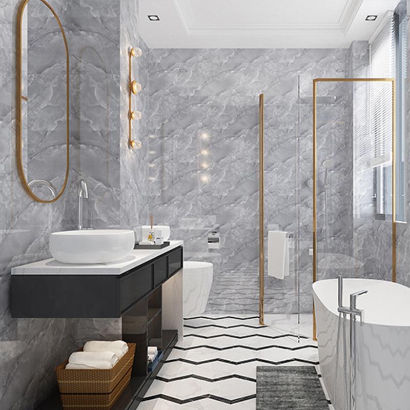 Autocolant de perete imitație de țiglă ceramică Autocolant de perete impermeabil cu ulei îngroșat