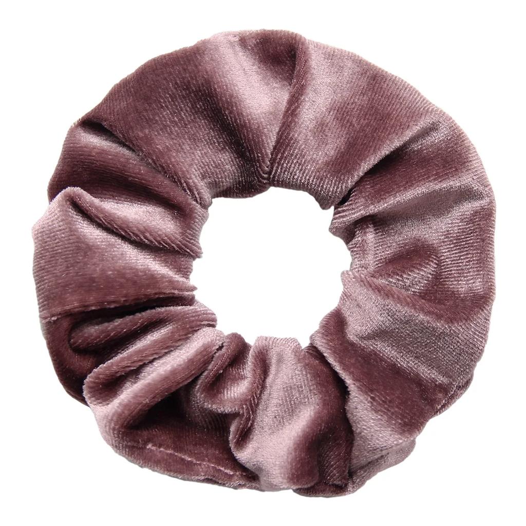 45 Colors Large Vintage Velvet Scrunchies Girls Elastic Hair Bands Ponytail Holder Ties Rubber Bands Fashion Women Accessories