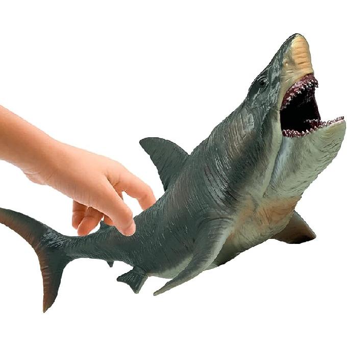Mosasaurus Shark Toys with Openable Jaws The Megalodon 11" Ocean World Realistic Marine Animal Creature Action Figure