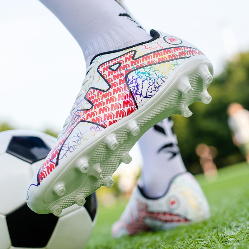 Fashion Fashion 35-45 Men's Boys Girls Women Football Designer Grass FG/TF Ankle Soccer Boots Non-slip Unisex Indoor Kids Futsal Training Shoes