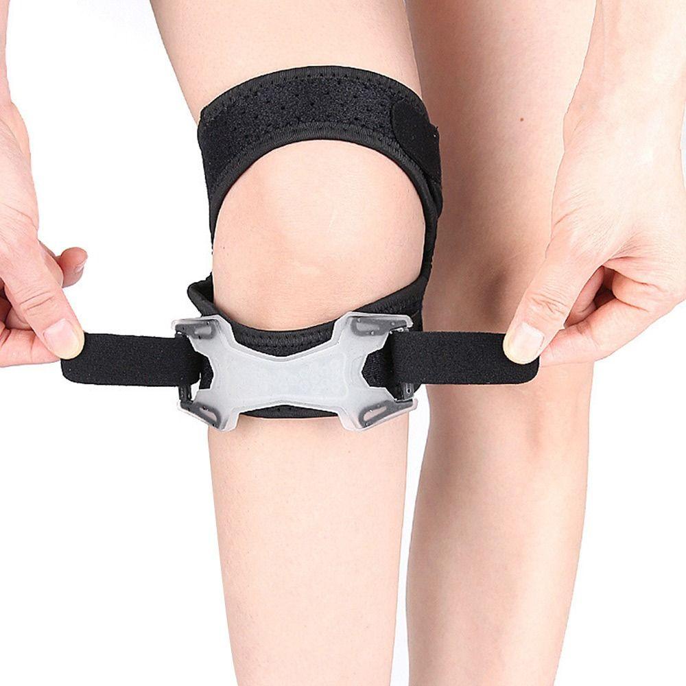 NEW Breathable Knee Pad Shock Absorption Knee Sprain Prevention Patella Stabilizer Adjustable Shock Absorption Pad Sports