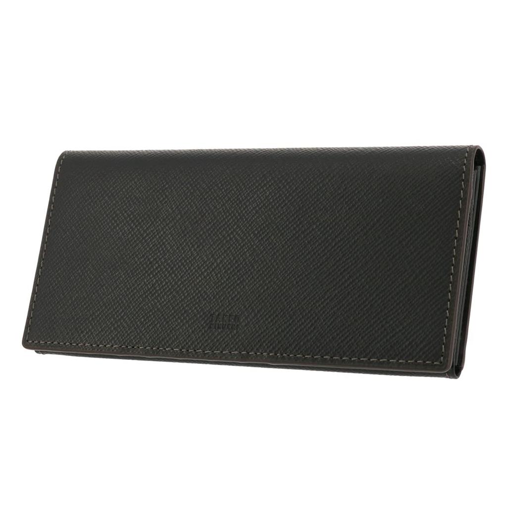 Takeo Kikuchi Panama Leather Long Cowhide Black Men's Wallet, 729626, Leather, [01]