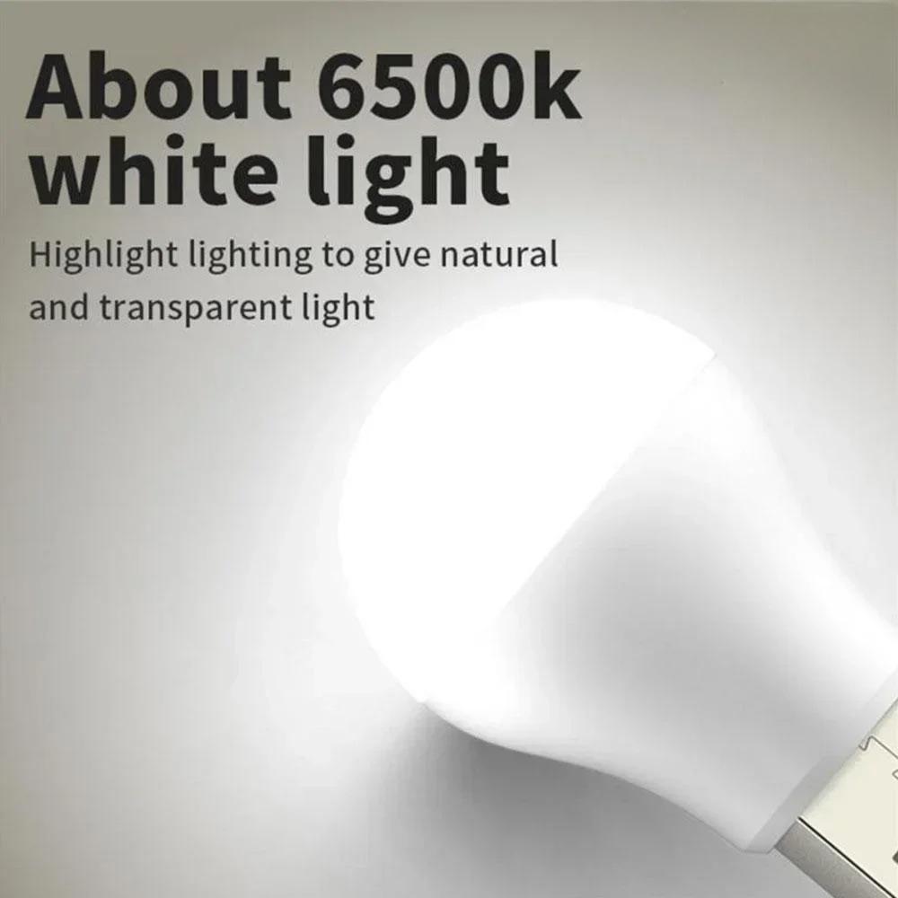 USB Keyboard Light 5V LED Night Light Charger for Laptop Desktop Computer Books Work Lighting Bedroom Table