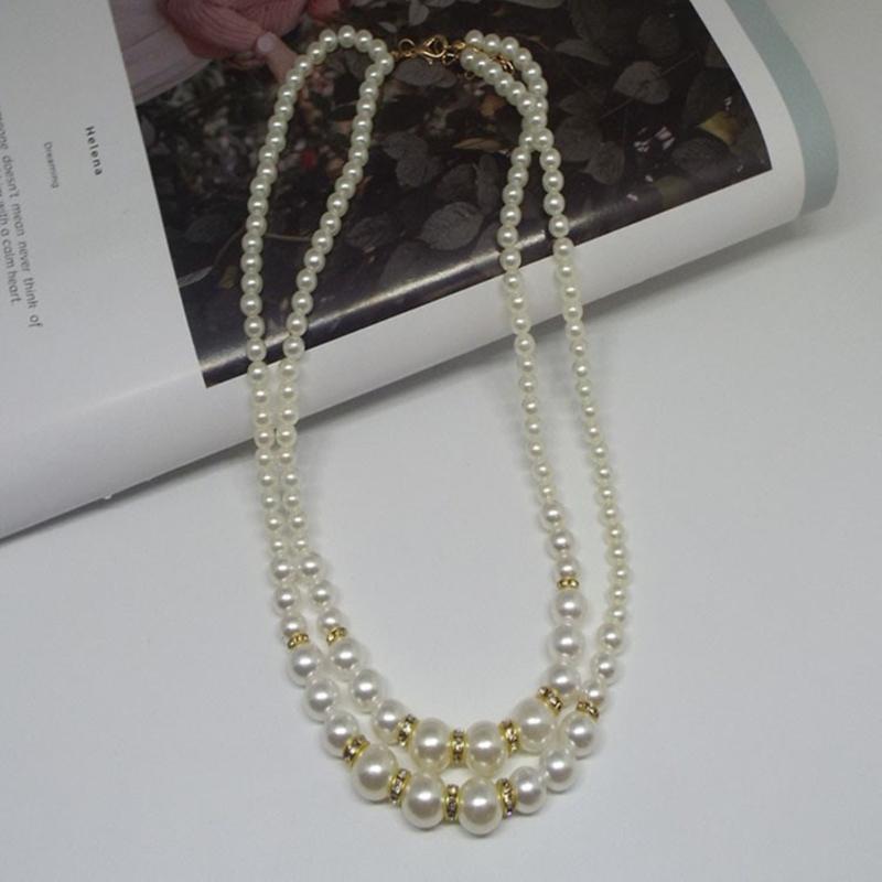 Chain Necklace Beads Choker Beads Neck Jewelry Perfect Gift for Girlfriends