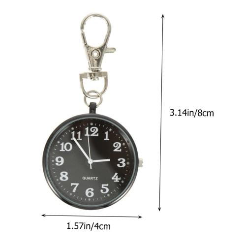 OFFSCH 1 Pocket Watch Keychain Tiece Nurse Pocket Watch Unisex Pocket Watch Women's Exam Watch Hanging Lapel Watch Pocket Watch