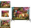 Enchanting Disney Encanto Mirabel Birthday Party Photo Backdrop Banner