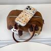 Ins Style Cartoon Coffee Puppy iPhone Case: Drop-Proof, Full Coverage for iPhone 14, 15, 16 Pro, Apple 17