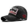 Retro Washed Baseball Cap Color Matching Curved Brim Cap Summer Couple Casual Versatile Hip Hop Hat Men And Women