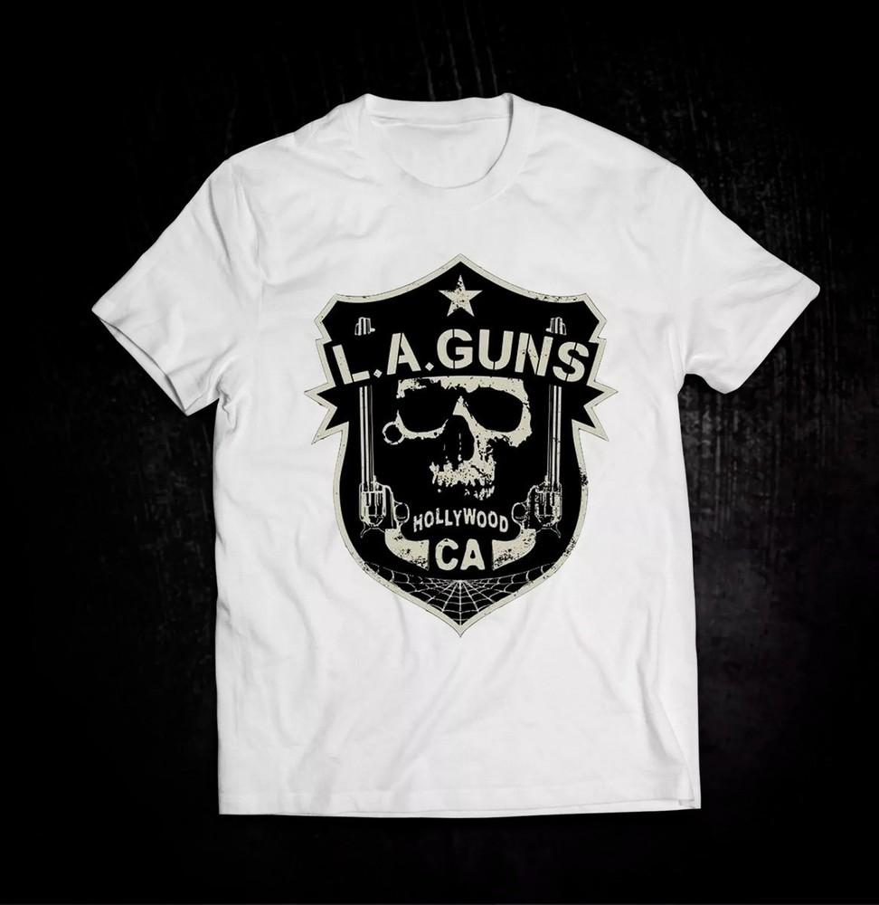 

LA GUNS Band 1980 World Tour L.A. Guns Band T Shirt Full Size S5XL 16D508 Unisex T-Shirt L