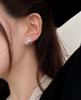 Korean Retro Multi-Circle Metal Stud Earrings for Women - Simple, Versatile, and Stylish Jewelry