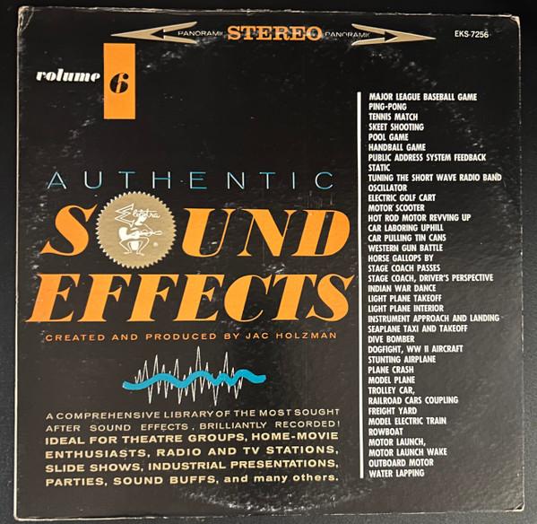 

LP Record JAC HOLZMAN - Authentic Sound Effects Volume 6 EKS7256 Elektra 1964 US Music Others Used