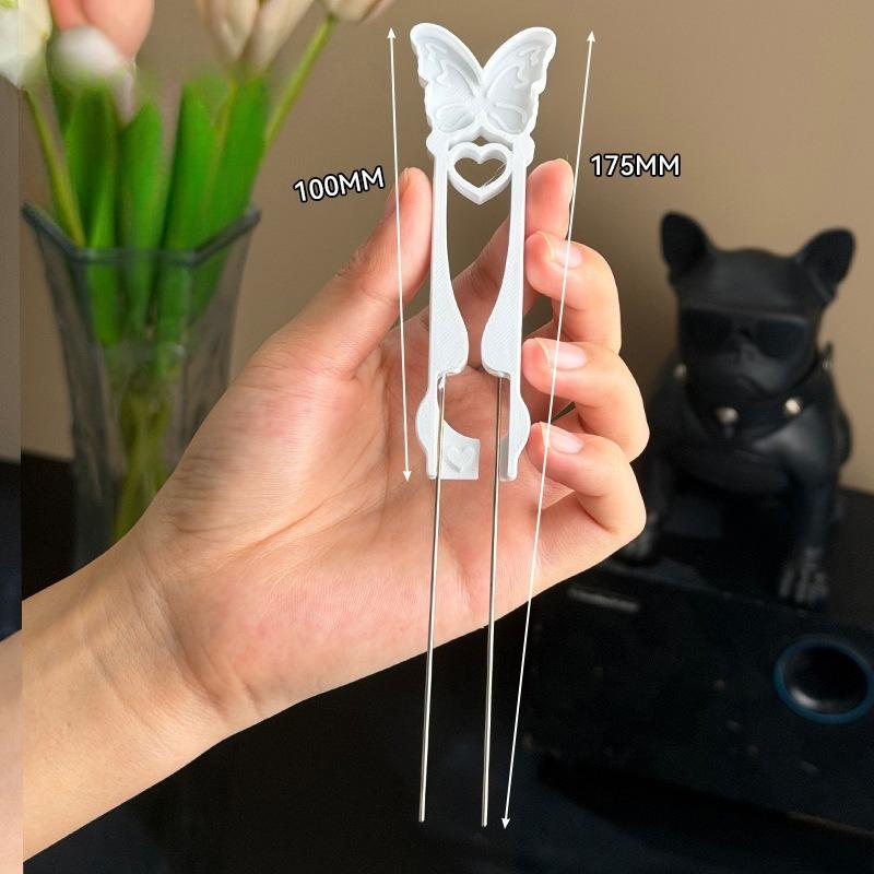 

Butterfly & Paw Dual-Tip Perler Bead Pen, Long Smooth-Tip Beading Tool for Easy DIY Fuse Bead & Hama Bead Crafts