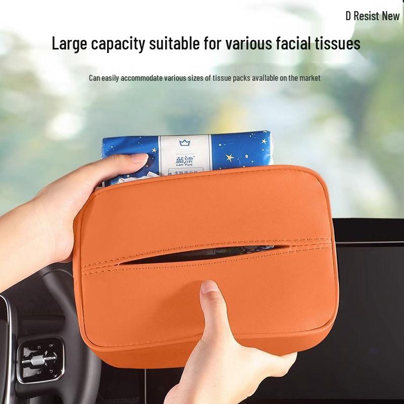 Original Color Tissue Box for Ideal L7/L8/L9 Headrest - Car Tissue Dispenser