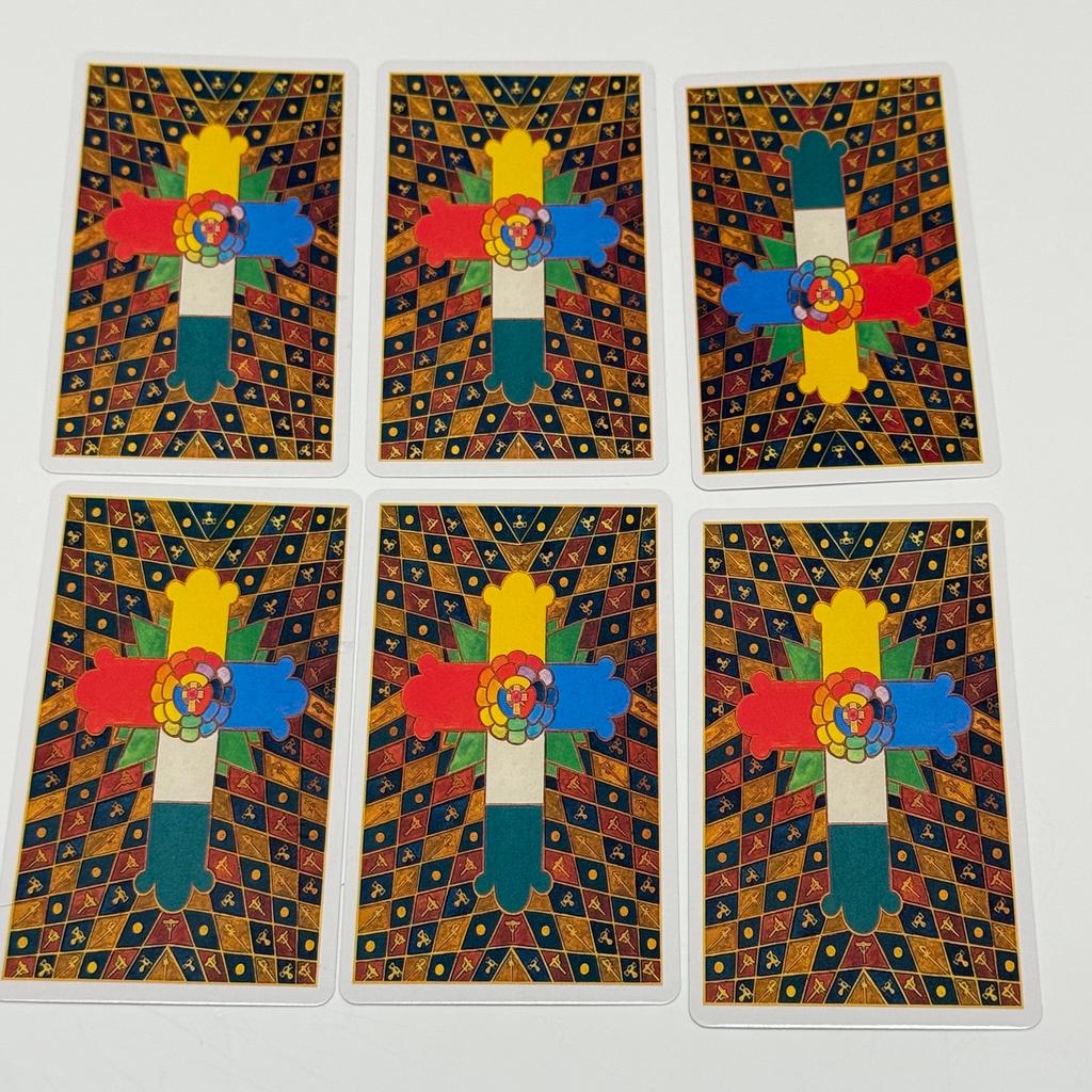Thoth Tarot Cards Spanish Version With Egyptian Symbolism, Qabalistic & Astrological Insights For Divination Cards Game