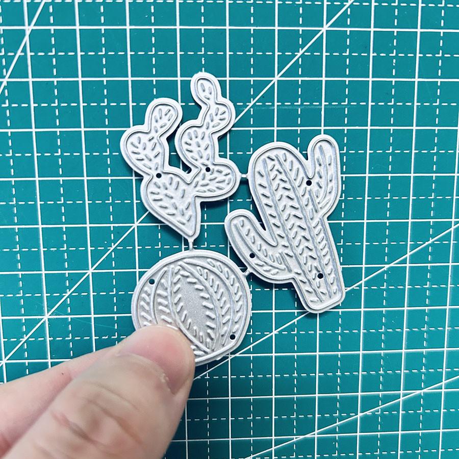 Kaktus Metall Stanzformen Schablone für DIY Scrapbooking Fotoalbum Prägepapier Karten Basteln Stanzteile