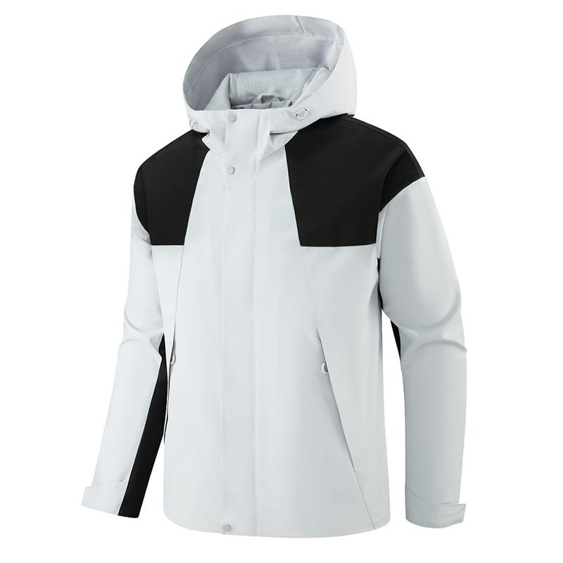 Outdoor Thin Windproof Waterproof Couples Sweatshirt Work Clothes Color Combination