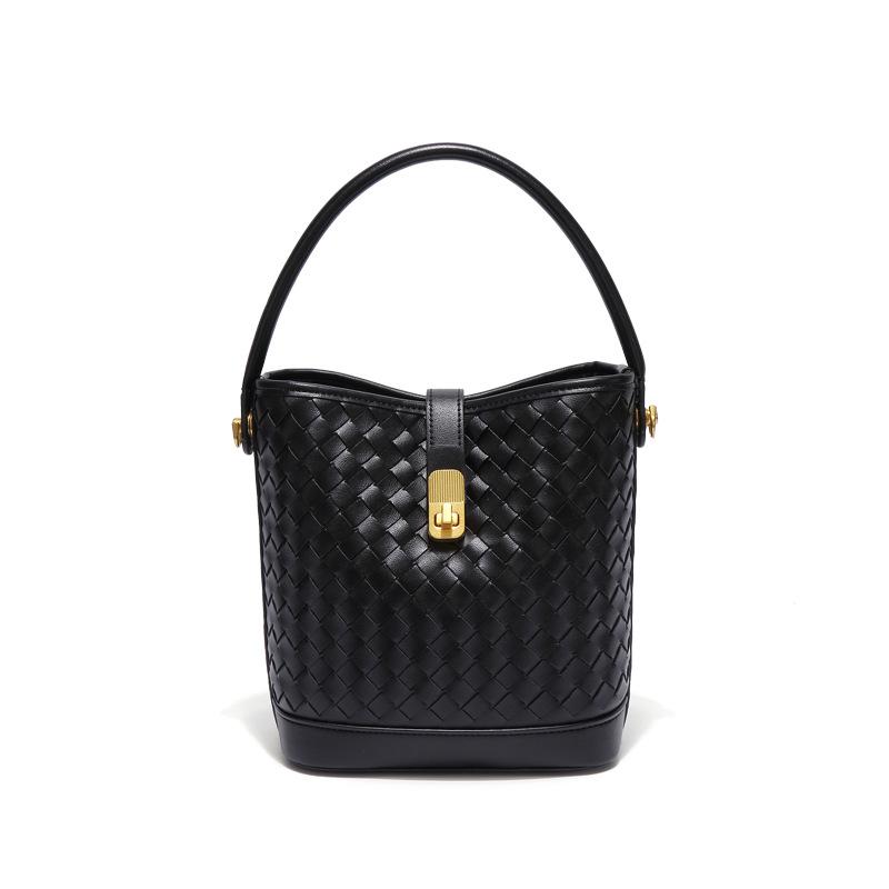 Summer Bucket Bag, Fashionable, Casual and Versatile, Hand-woven Bag, Commuting Large-capacity Hand Bag, Shoulder Crossbody Bag