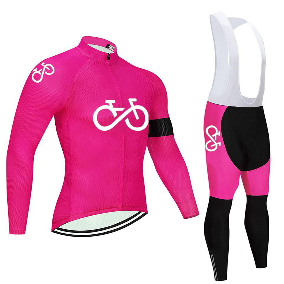 2026 Long Sleeve Bike Jerseys Pants For Men Latest Autumn Cycling Sets Pro Team Racing Sportswear Bicycle Suits Uniform