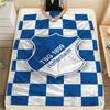 1 Stück Hoffenheim Print Flanelldecke, Hohe Qualität, Bequem für Alle Jahreszeiten, Heimdekoration, Wärme und Komfort, Perfekt für Weihnachtsgeschenke