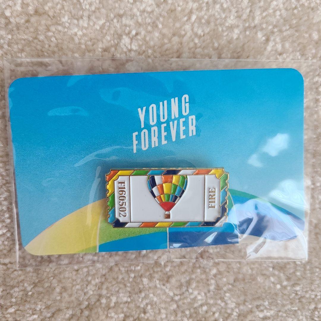 

[USED] BTS FOREVER YOUNG Pin Badge