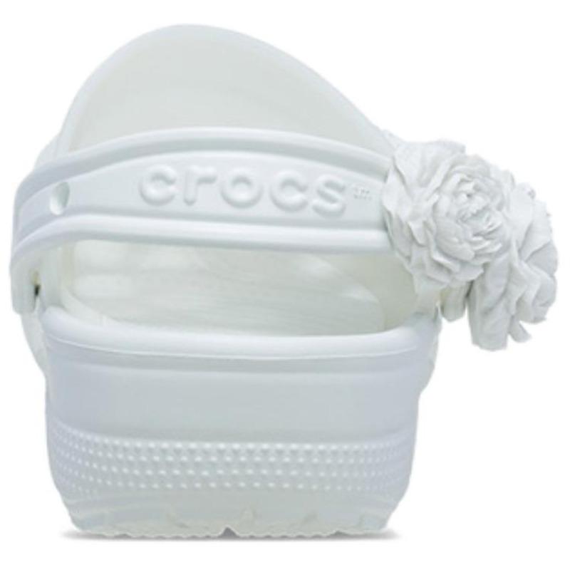 Crocs Fashion Elegant Outdoor Breathable Clogs Women White 211486-1NK