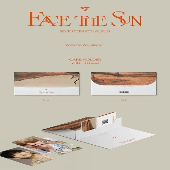 (4 GIFT) Seventeen 4th [Face the Sun] Weverse Albums Ver. (random Version)