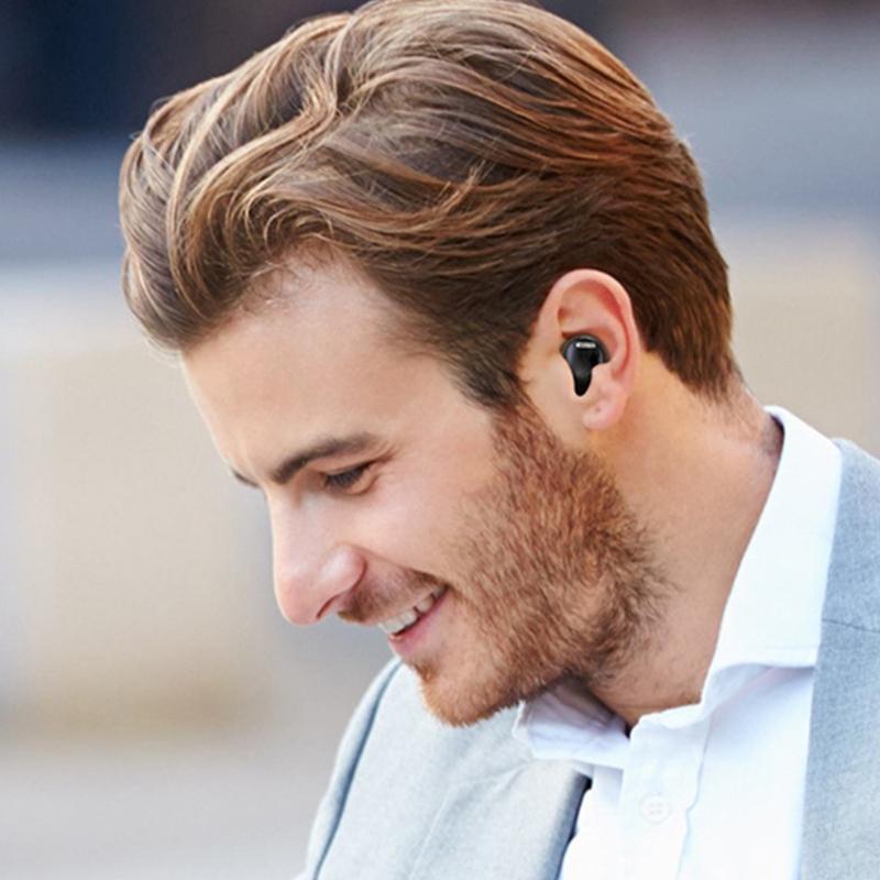 Mini In-Ear Einzel-Ohrhörer Bluetooth-kompatibel 5.0 Kabelloser Ohrhörer Mit Tiefem Bass Geräuschunterdrückung Für Alle Geräte