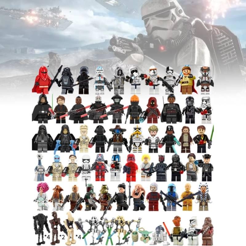 Complete Moc Building Blocks Figures Set With High Quality Abs Plastic Material For Creative Play And Collecting