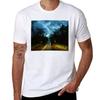 Dark Rainy Road Tshirt T Shirt Unisex 100 Cotton Luxury Brand Tshirt