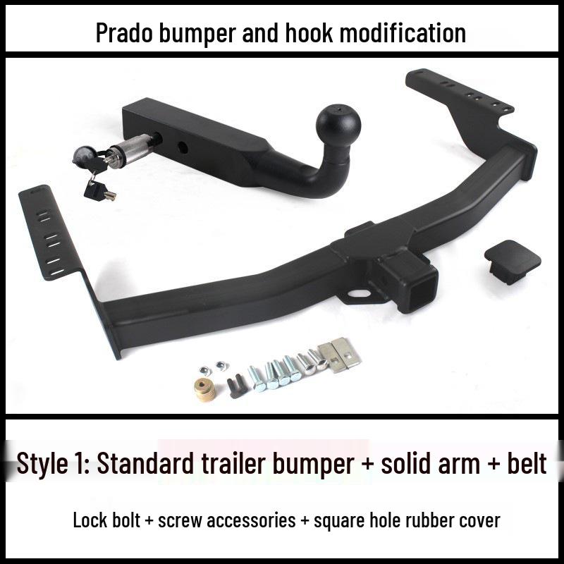 Prado Trailer Hitch: Compatible with 2700/4000 LC120/150 Rear Tow Bar Towing Hook