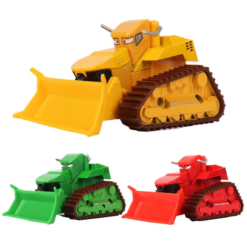 Non-Toxic Cars Pixar Cars Lightning Mcqueen Rhapsody Matador Bulldozer Truck Mater Harvester 1:55 Diecast Metal Car Model Toy