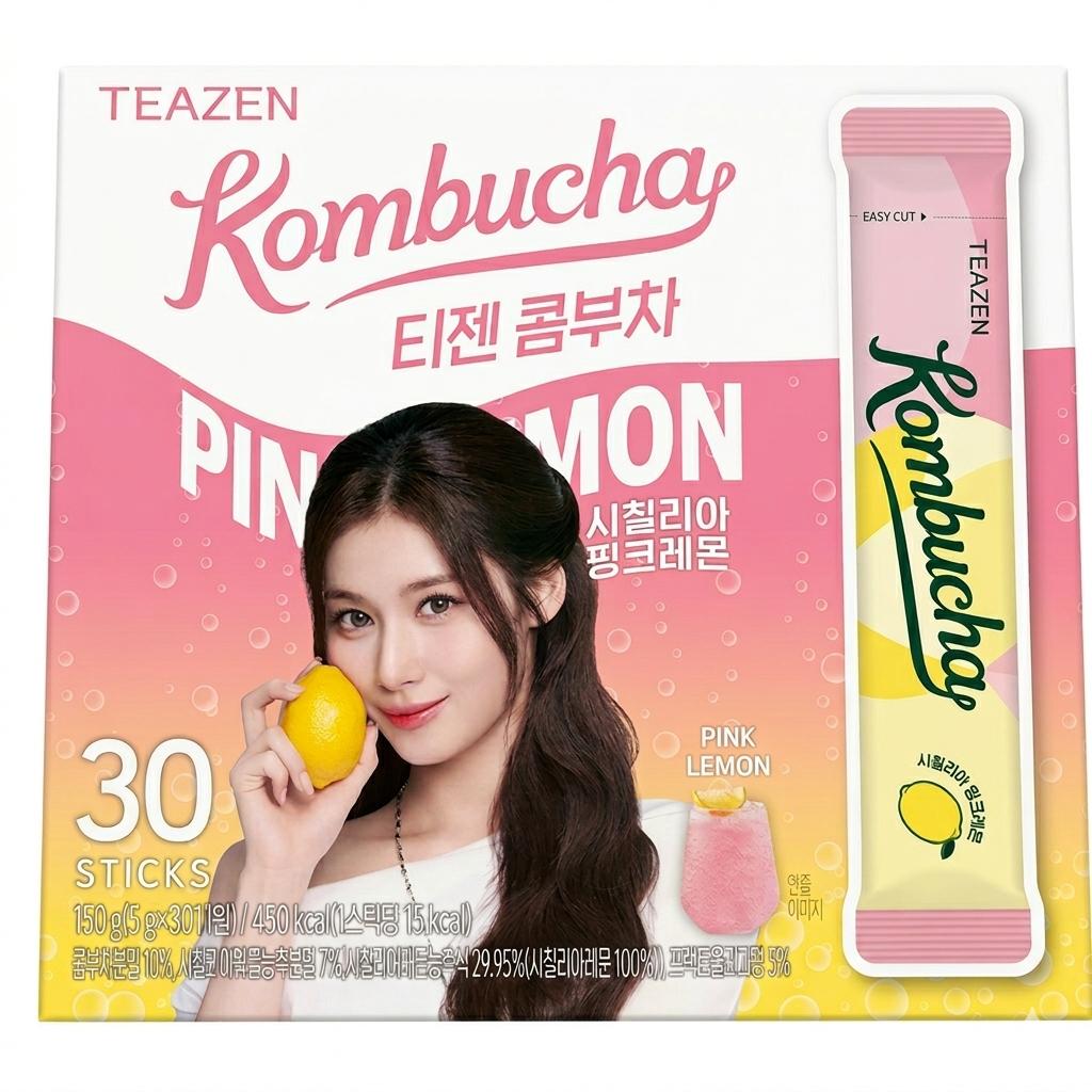 Teazen Kombucha Sicilian Pink Lemon 5g x 30p