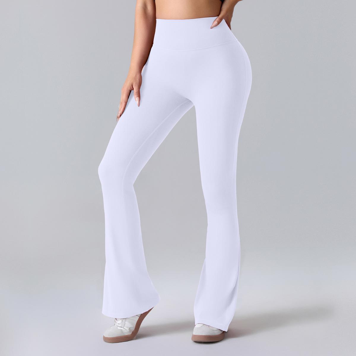 Women s High-Waist Quick-Dry Wide-Leg Yoga Pants Small фиолетовый