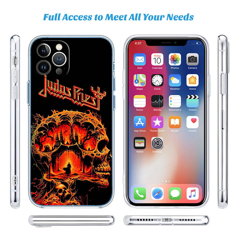 IR14 J-Judas P-Priest Case for Motorola E22S E7 G6 G7 G8 G9 Plus Power Play G10 G20 G04 E30 E40 E22 E20 E13 E15 G22 G23 G05 G75 G35 G55