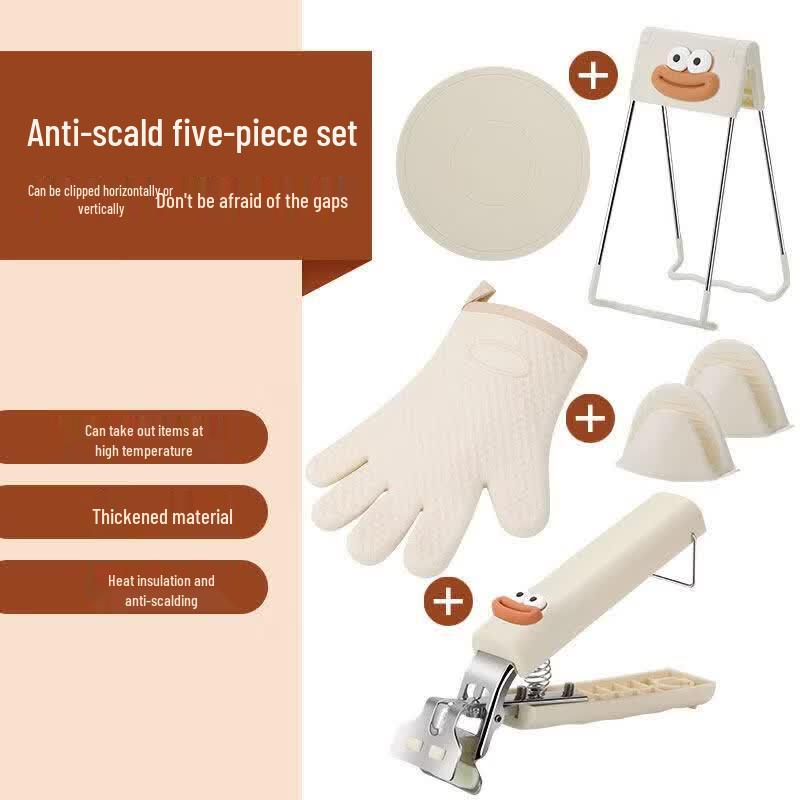 Silicone Anti-scald Bowl Plate Lifter Clip