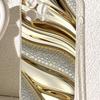 Gold Edge Sparkle Transparent Anti-Drop Case for iPhone 14/15/16/17 Pro Max Series
