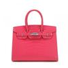 Womens Crocodile Texture Shoulder Bag Large Capacity Soft Leather Tote Handbag Daily Casual Use